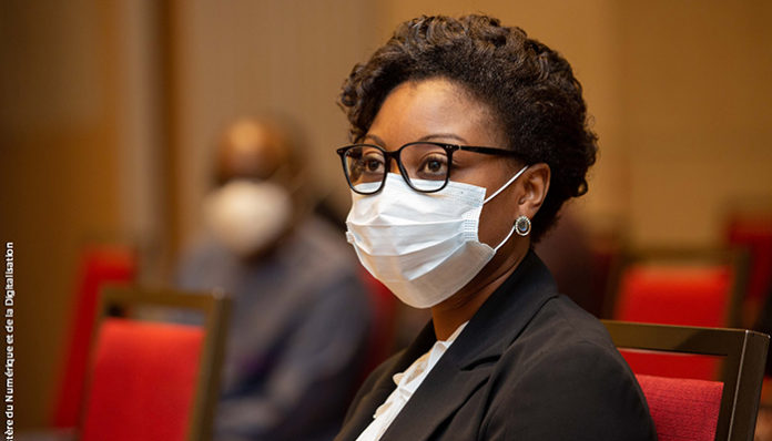 La Ministre du numérique et de la digitalisation, Aurelie Adam Soulé Zoumarou